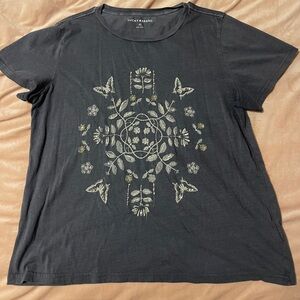 Beautiful beaded lucky brand, XL Top